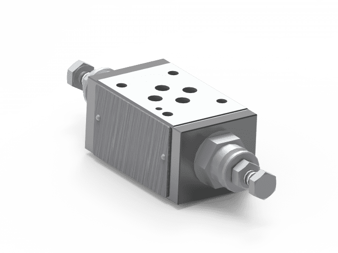 a white metal object with holes
