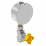 a close up of a device