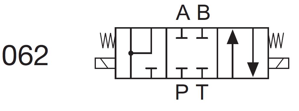 Duplomatic 4/3-Wegeventil direktgesteuert (NG6 / CTOP3)