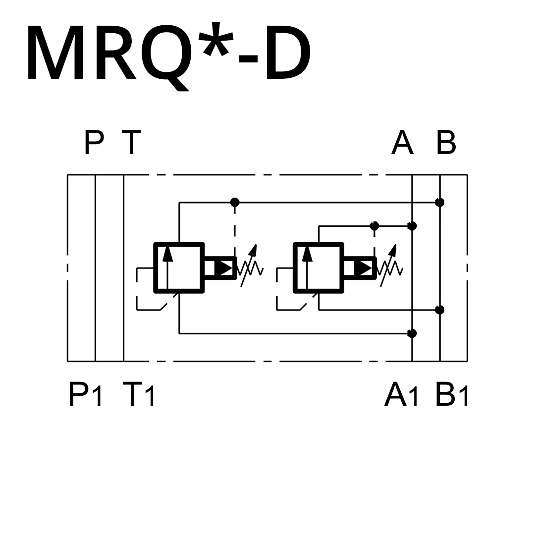 Duplomatic vorgesteuertes Druckbegrenzungsventil MRQ6-D/51 (NG06 / CETOP 3)