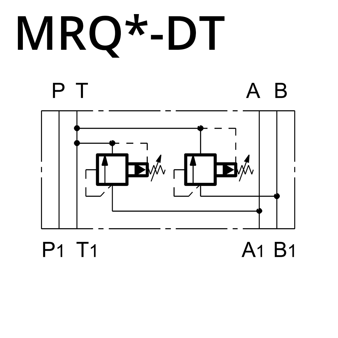 Duplomatic vorgesteuertes Druckbegrenzungsventil MRQ5-DT/51 (NG06 / CETOP 3)