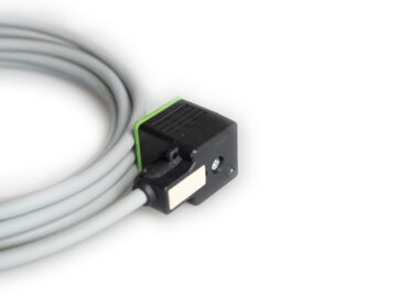 Ventilstecker Grau Kabel Produktfoto