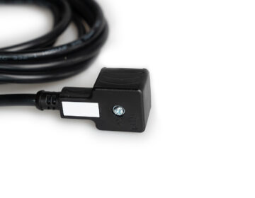 Ventilstecker Schwarz Kabel Produktfoto