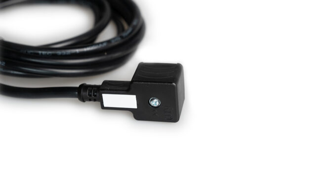 Ventilstecker Schwarz Kabel Produktfoto