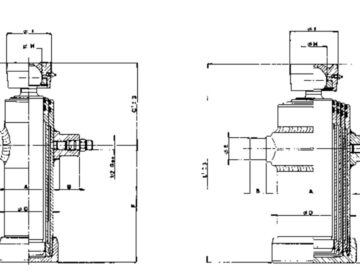 Teleskopzylinder Hub 1550 mm, 5-stufig, Kolben-Ø 88 bis 165 mm, 180 bar
